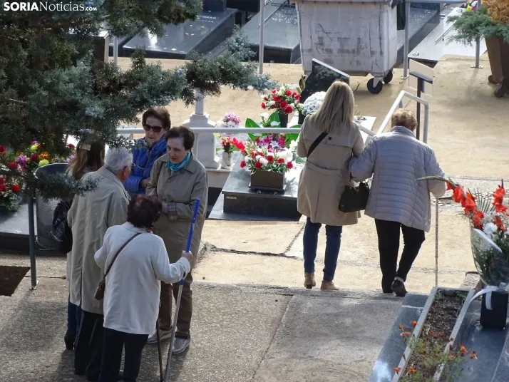 Una imagen del cementerio de Soria hoy. /SN