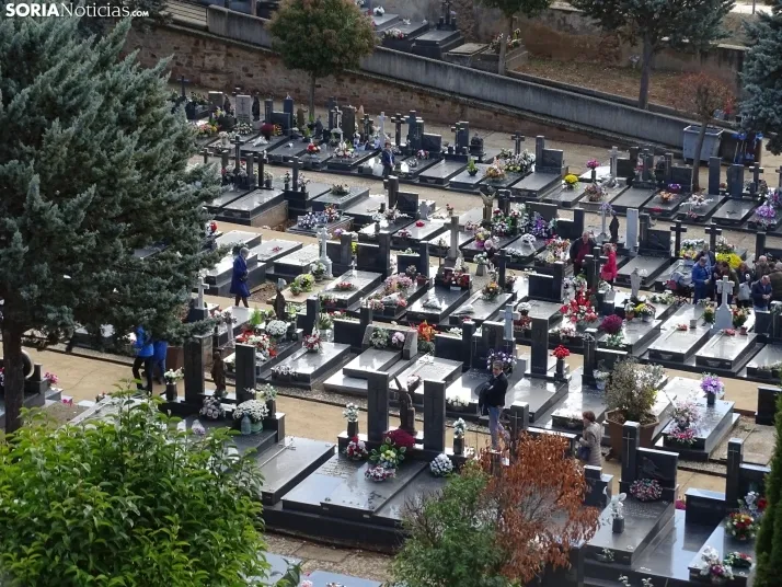 Una imagen del cementerio de Soria hoy. /SN