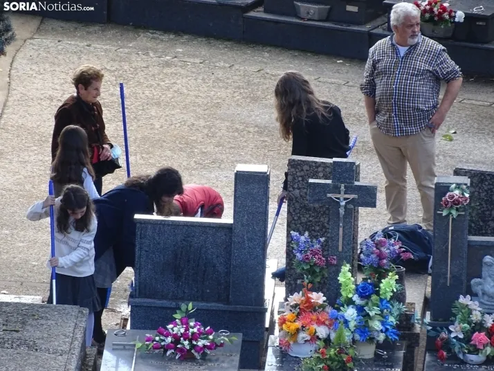 Una imagen del cementerio de Soria hoy. /SN