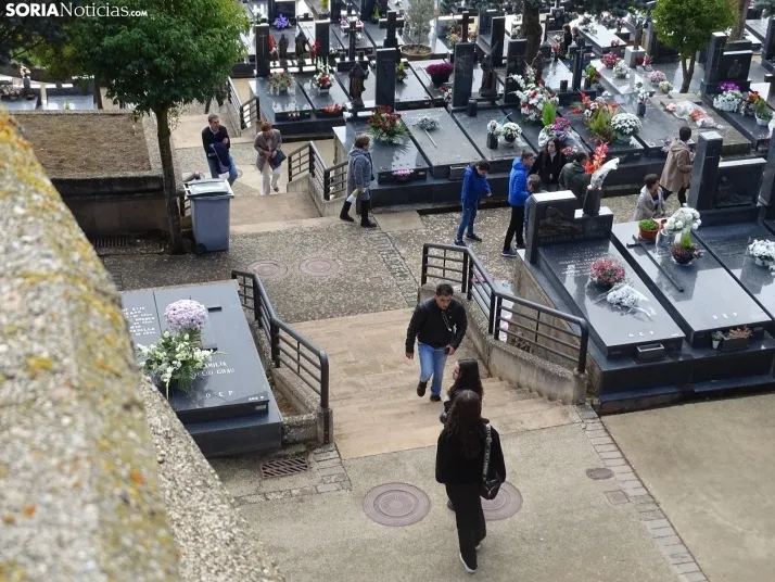 Una imagen del cementerio de Soria hoy. /SN