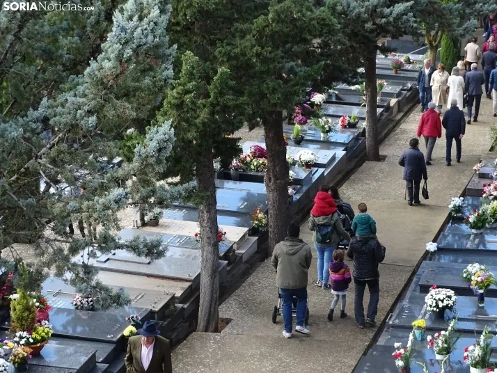 Una imagen del cementerio de Soria hoy. /SN