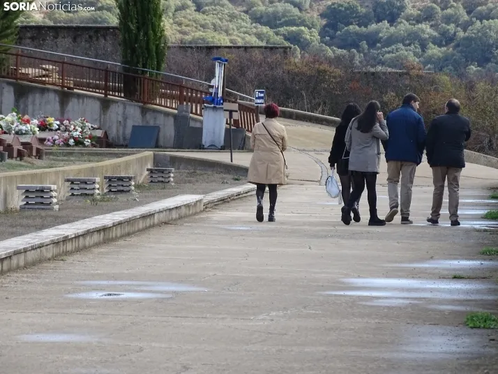 Una imagen del cementerio de Soria hoy. /SN