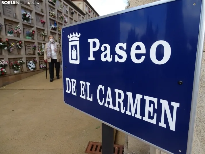 Una imagen del cementerio de Soria hoy. /SN