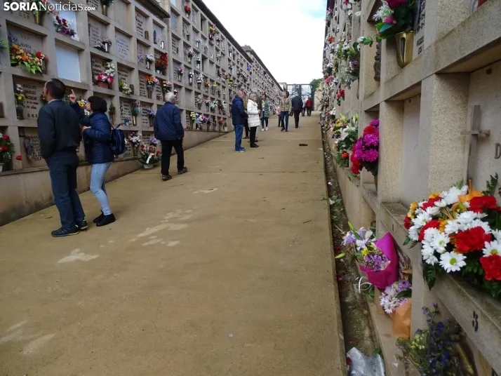 Una imagen del cementerio de Soria hoy. /SN