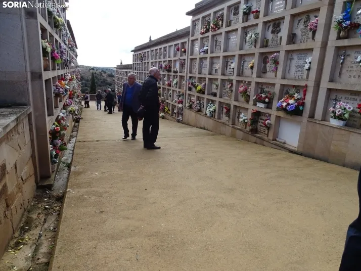 Una imagen del cementerio de Soria hoy. /SN