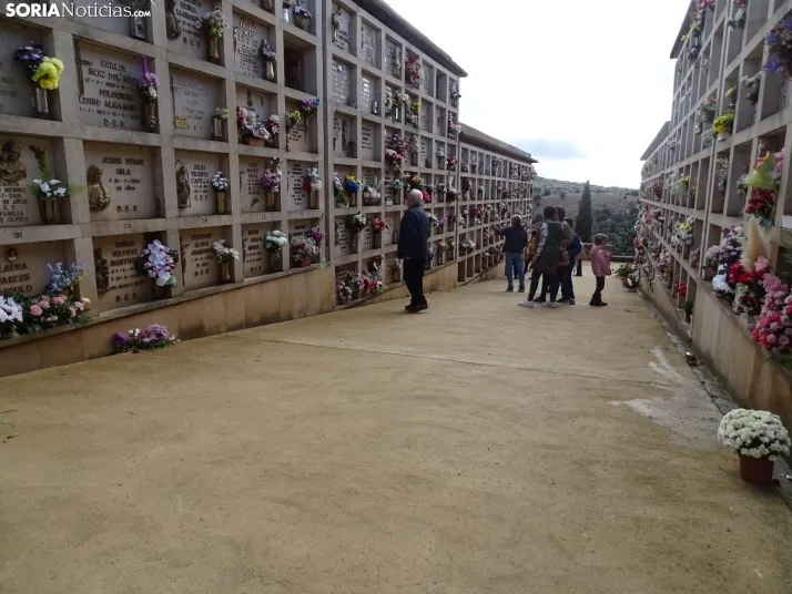 Una imagen del cementerio de Soria hoy. /SN