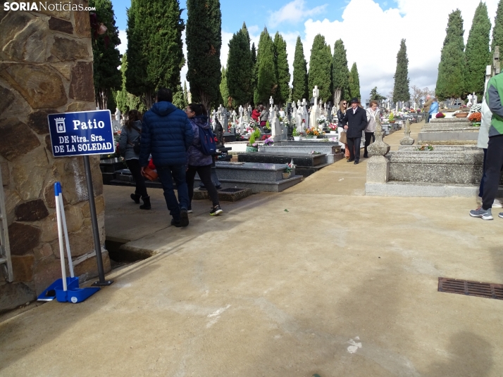 Una imagen del cementerio de Soria hoy. /SN