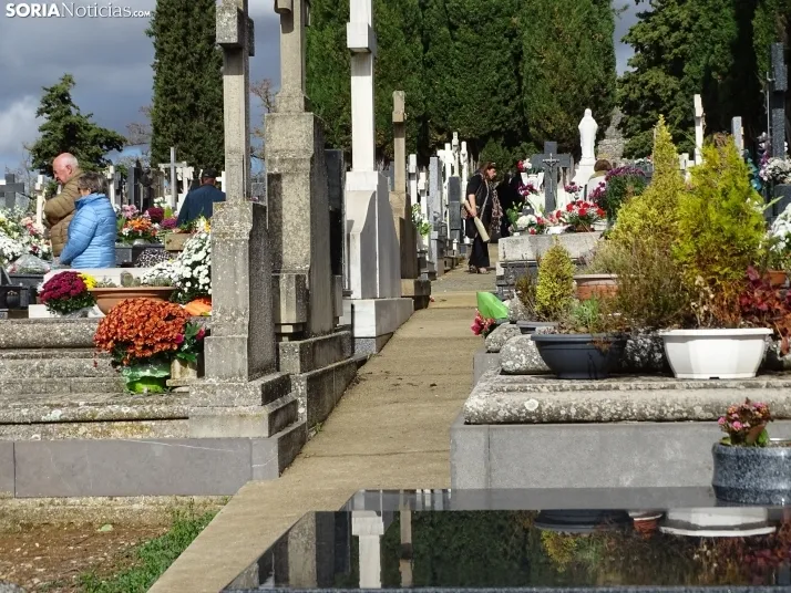 Una imagen del cementerio de Soria hoy. /SN