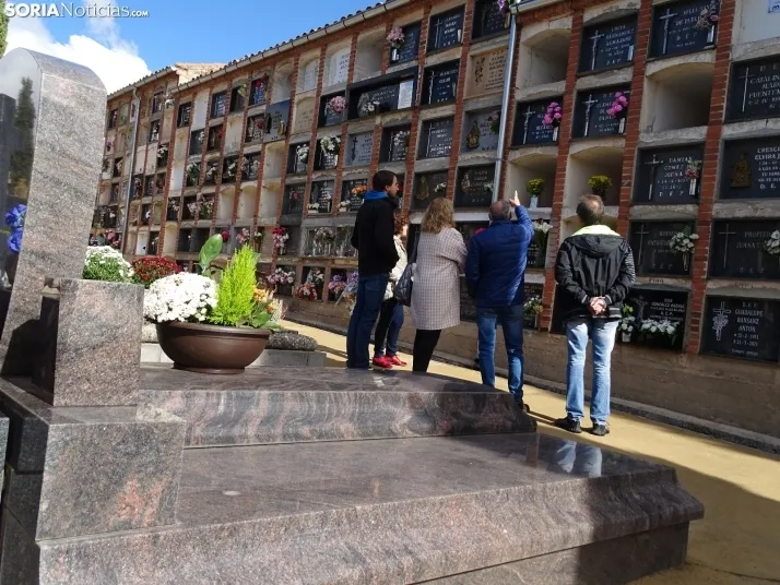 Una imagen del cementerio de Soria hoy. /SN