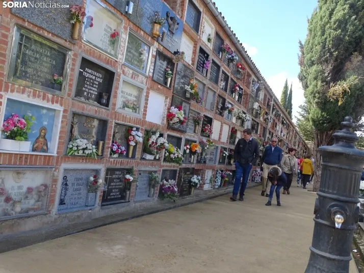 Una imagen del cementerio de Soria hoy. /SN
