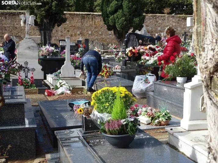 Una imagen del cementerio de Soria hoy. /SN