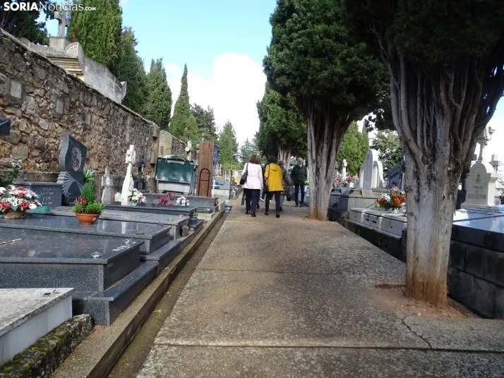 Una imagen del cementerio de Soria hoy. /SN