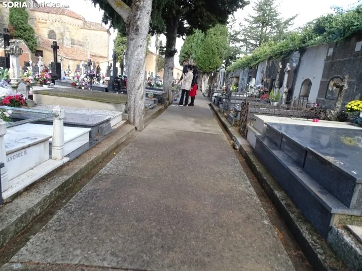 Una imagen del cementerio de Soria hoy. /SN