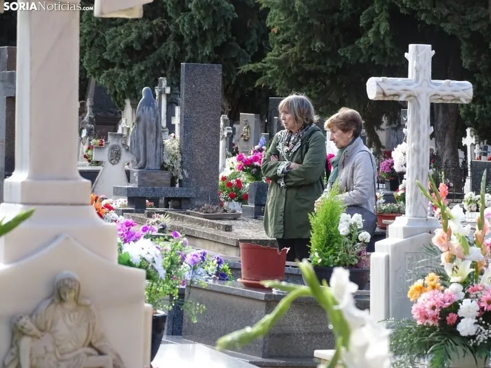 Una imagen del cementerio de Soria hoy. /SN