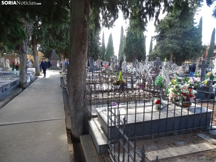 Una imagen del cementerio de Soria hoy. /SN