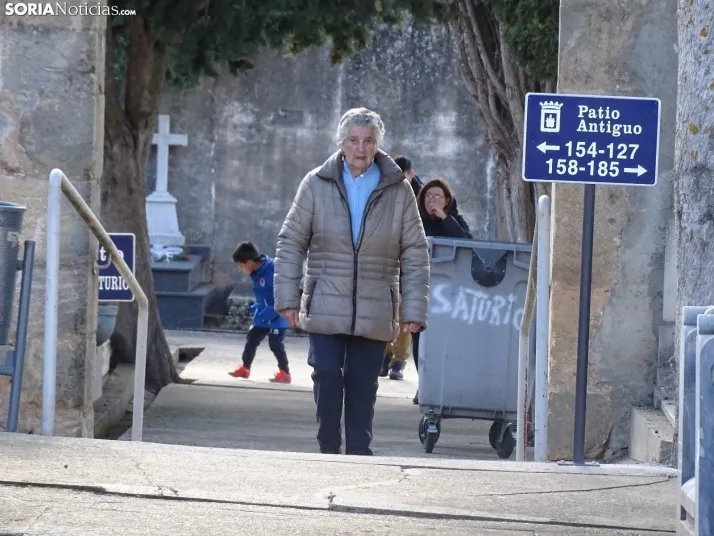 Una imagen del cementerio de Soria hoy. /SN