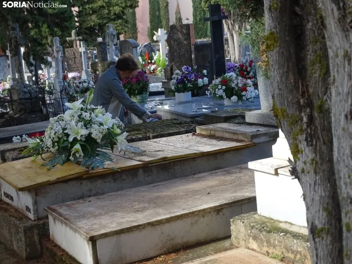 Una imagen del cementerio de Soria hoy. /SN