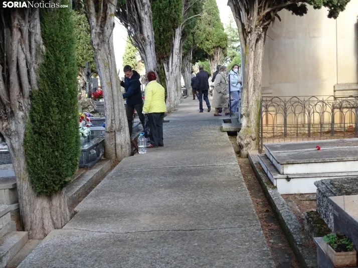 Una imagen del cementerio de Soria hoy. /SN