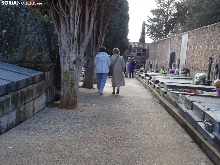 Una imagen del cementerio de Soria hoy. /SN