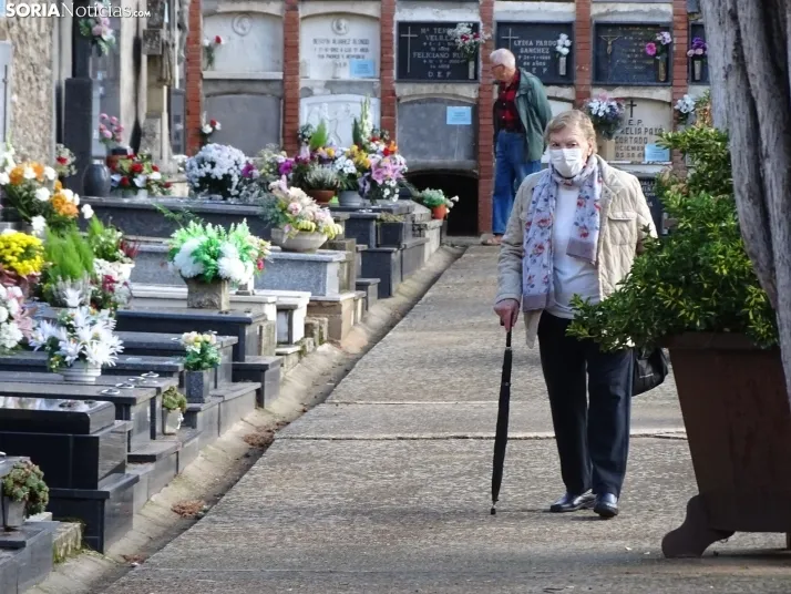 Una imagen del cementerio de Soria hoy. /SN