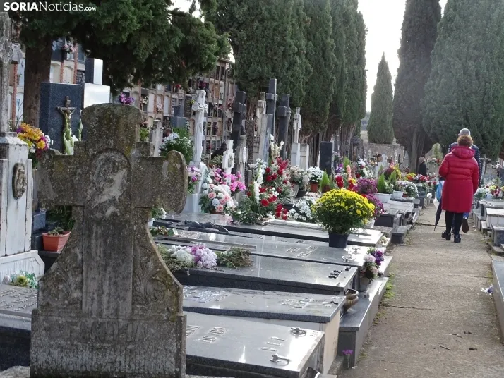 Una imagen del cementerio de Soria hoy. /SN