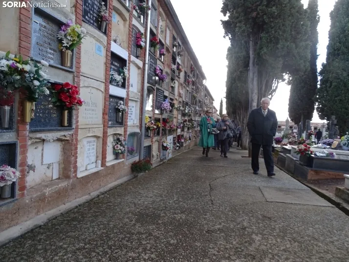 Una imagen del cementerio de Soria hoy. /SN
