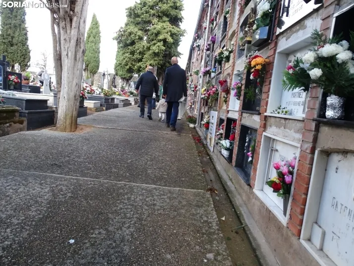 Una imagen del cementerio de Soria hoy. /SN