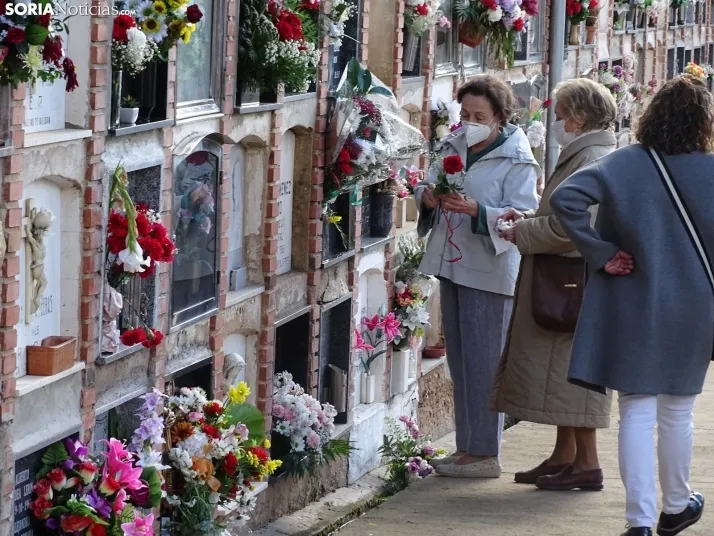 Una imagen del cementerio de Soria hoy. /SN