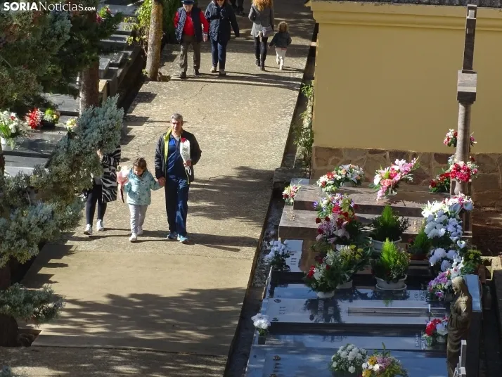 Una imagen del cementerio de Soria hoy. /SN
