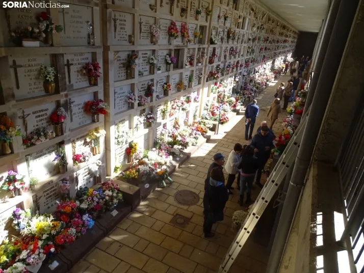 Una imagen del cementerio de Soria hoy. /SN