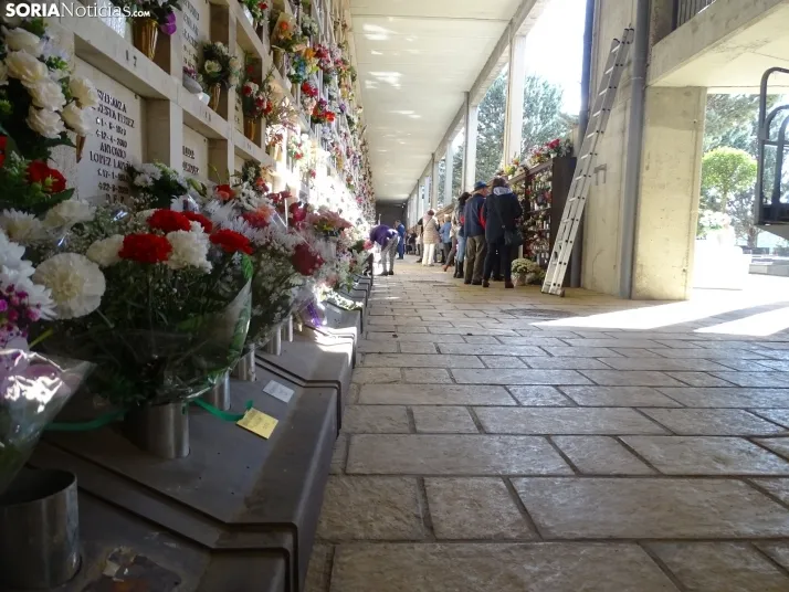 Una imagen del cementerio de Soria hoy. /SN