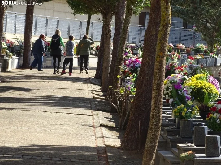 Una imagen del cementerio de Soria hoy. /SN