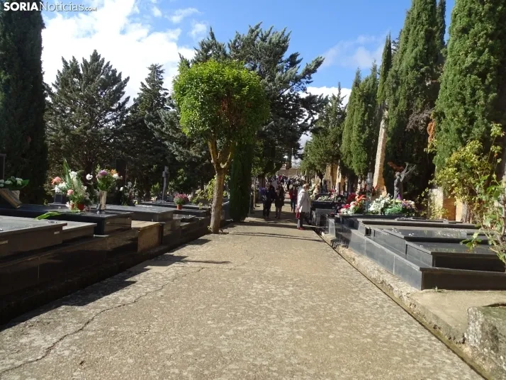 Una imagen del cementerio de Soria hoy. /SN