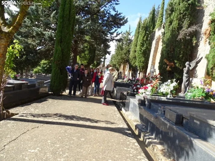 Una imagen del cementerio de Soria hoy. /SN