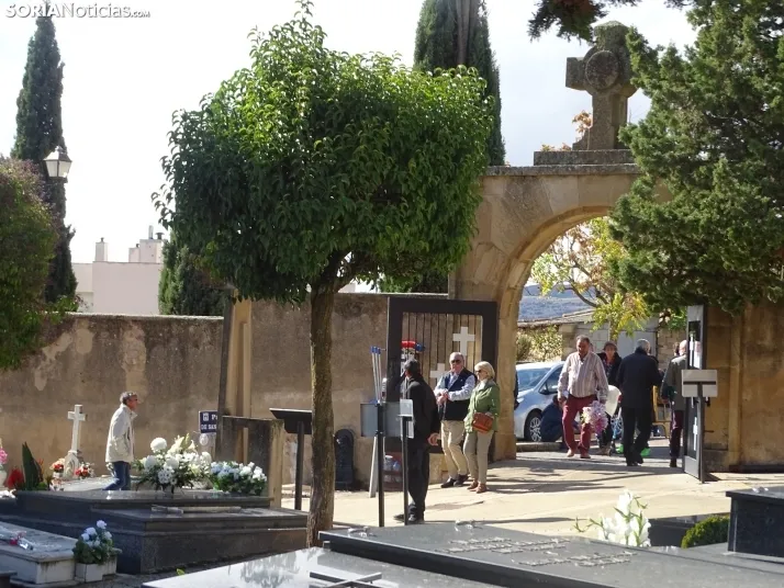 Una imagen del cementerio de Soria hoy. /SN