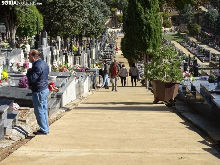 Una imagen del cementerio de Soria hoy. /SN