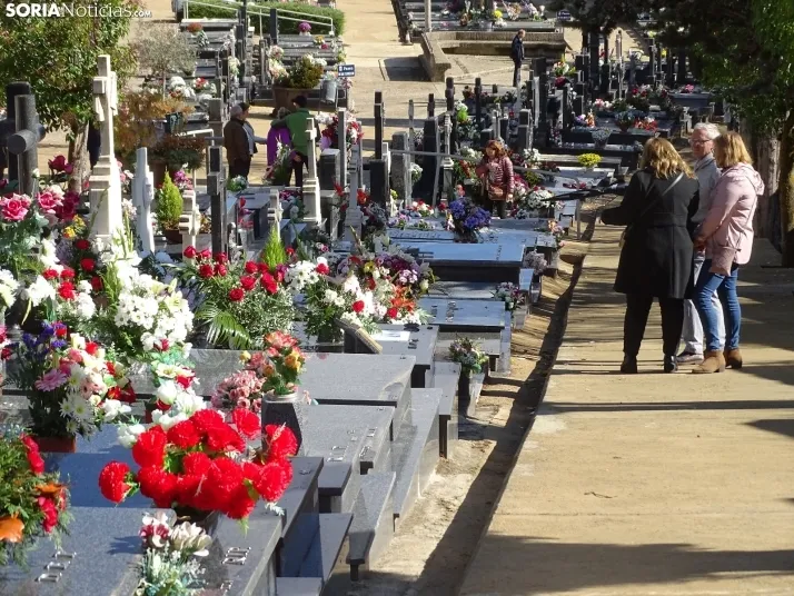 Una imagen del cementerio de Soria hoy. /SN