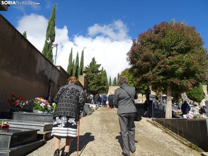 Una imagen del cementerio de Soria hoy. /SN