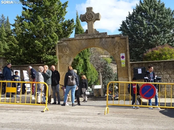 Una imagen del cementerio de Soria hoy. /SN