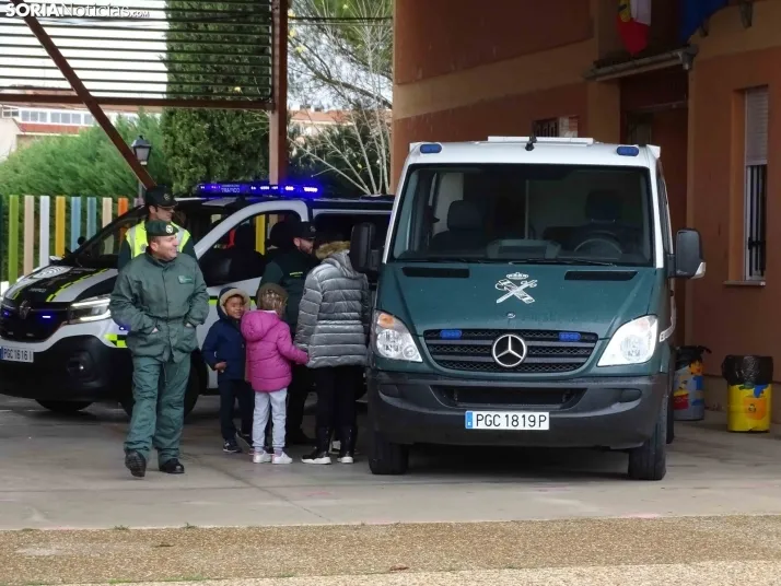 Una imagen de la jornada hoy en San Esteban de Gormaz. /SN