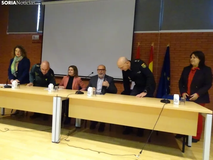 Una imagen de la jornada hoy en San Esteban de Gormaz. /SN