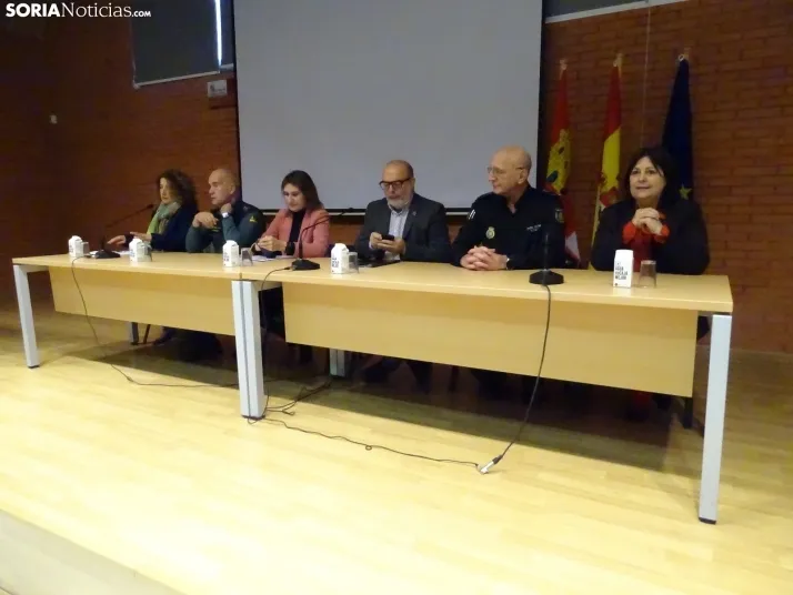 Una imagen de la jornada hoy en San Esteban de Gormaz. /SN