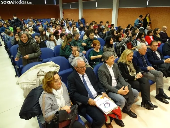 Una imagen de la jornada hoy en San Esteban de Gormaz. /SN