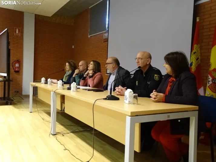 Una imagen de la jornada hoy en San Esteban de Gormaz. /SN