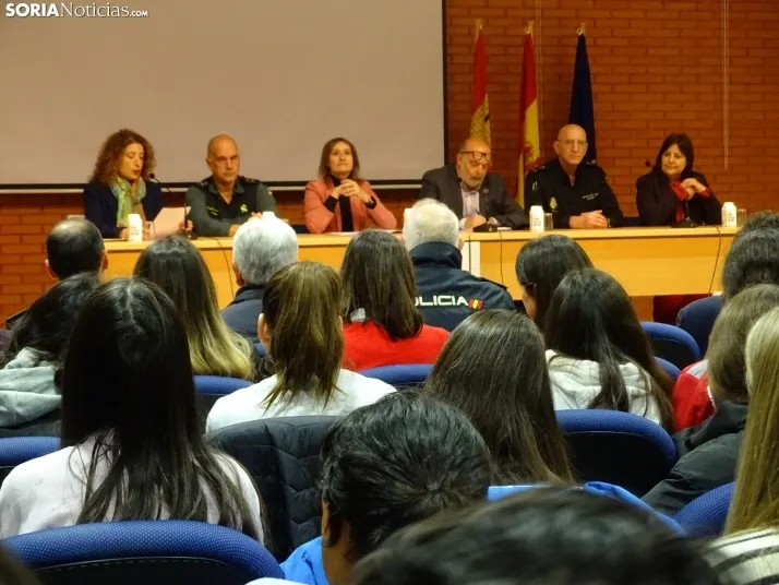Una imagen de la jornada hoy en San Esteban de Gormaz. /SN