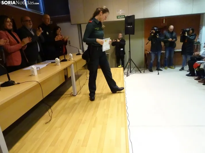 Una imagen de la jornada hoy en San Esteban de Gormaz. /SN