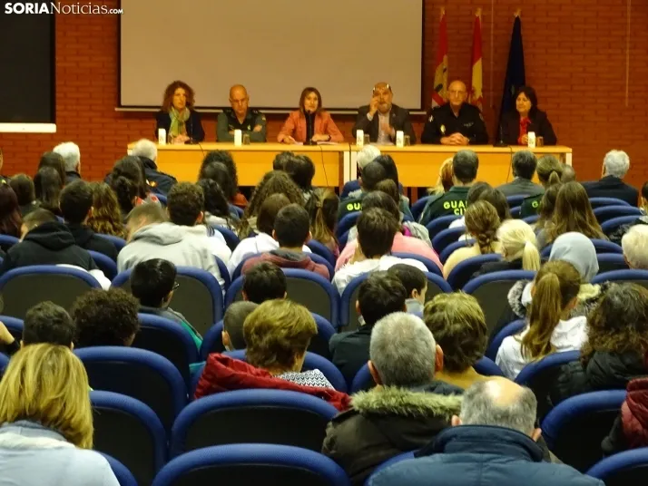 Una imagen de la jornada hoy en San Esteban de Gormaz. /SN