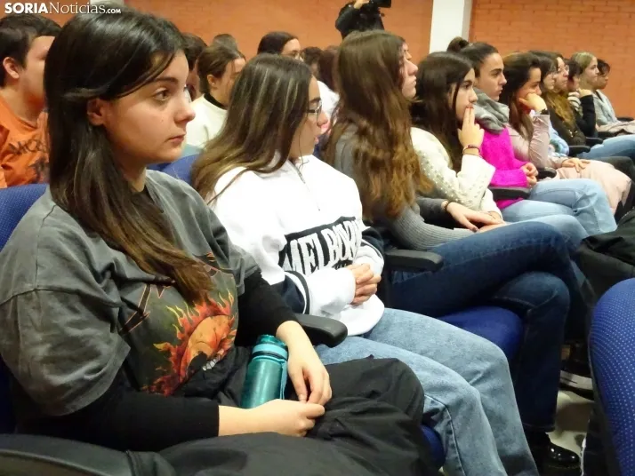 Una imagen de la jornada hoy en San Esteban de Gormaz. /SN