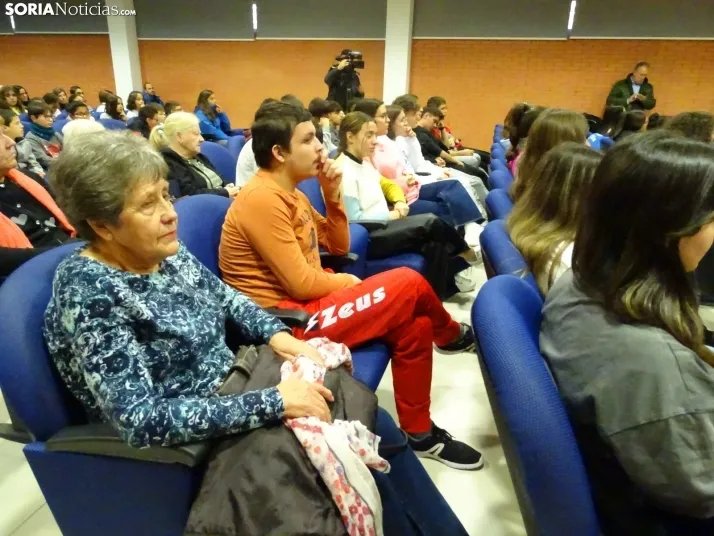 Una imagen de la jornada hoy en San Esteban de Gormaz. /SN