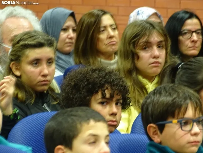 Una imagen de la jornada hoy en San Esteban de Gormaz. /SN